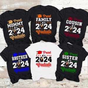 Proud of A 2024 Graduation Shirt, Graduation Family Shirts ...
