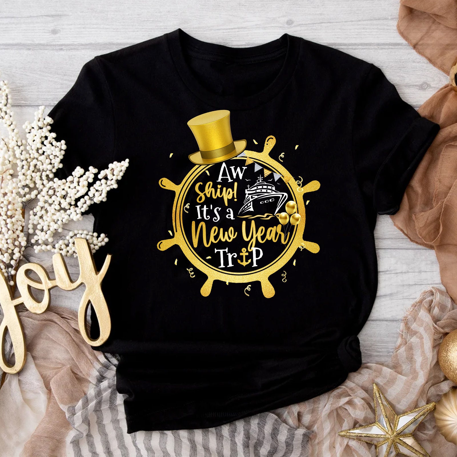 new years eve dress shirts Happy New Year Shirt, New Year Cruise Shirt, New Year Cruise 2026, Cruise Family Vacation, Family Matching Shirts