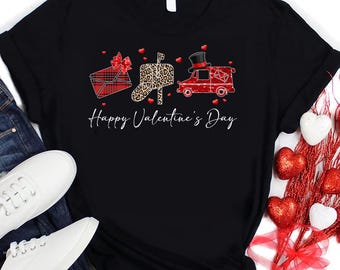 Valentinstag Postal Worker T-Shirt, Briefträger Liebe