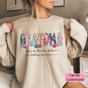 Personalized Mimi Shirt, Mimi Shirt With Kids Names Shirt, Mimi Custom Shirt, Mothers Day Gift For Grandma