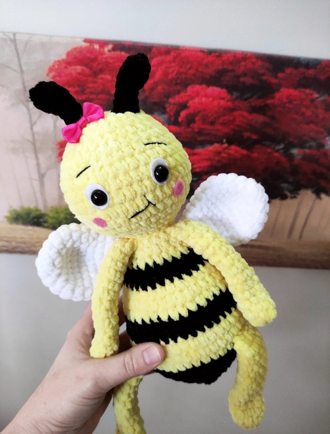 Crochet Bumble Bee Amigurumi Pattern, Beginner Friendly (PDF Pattern ...