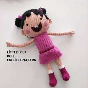 Amigurumi Girl Doll Pattern PDF – Cute Crochet Soft Toy Tutorial – Customizable DIY Gift for Kids – Digital Download