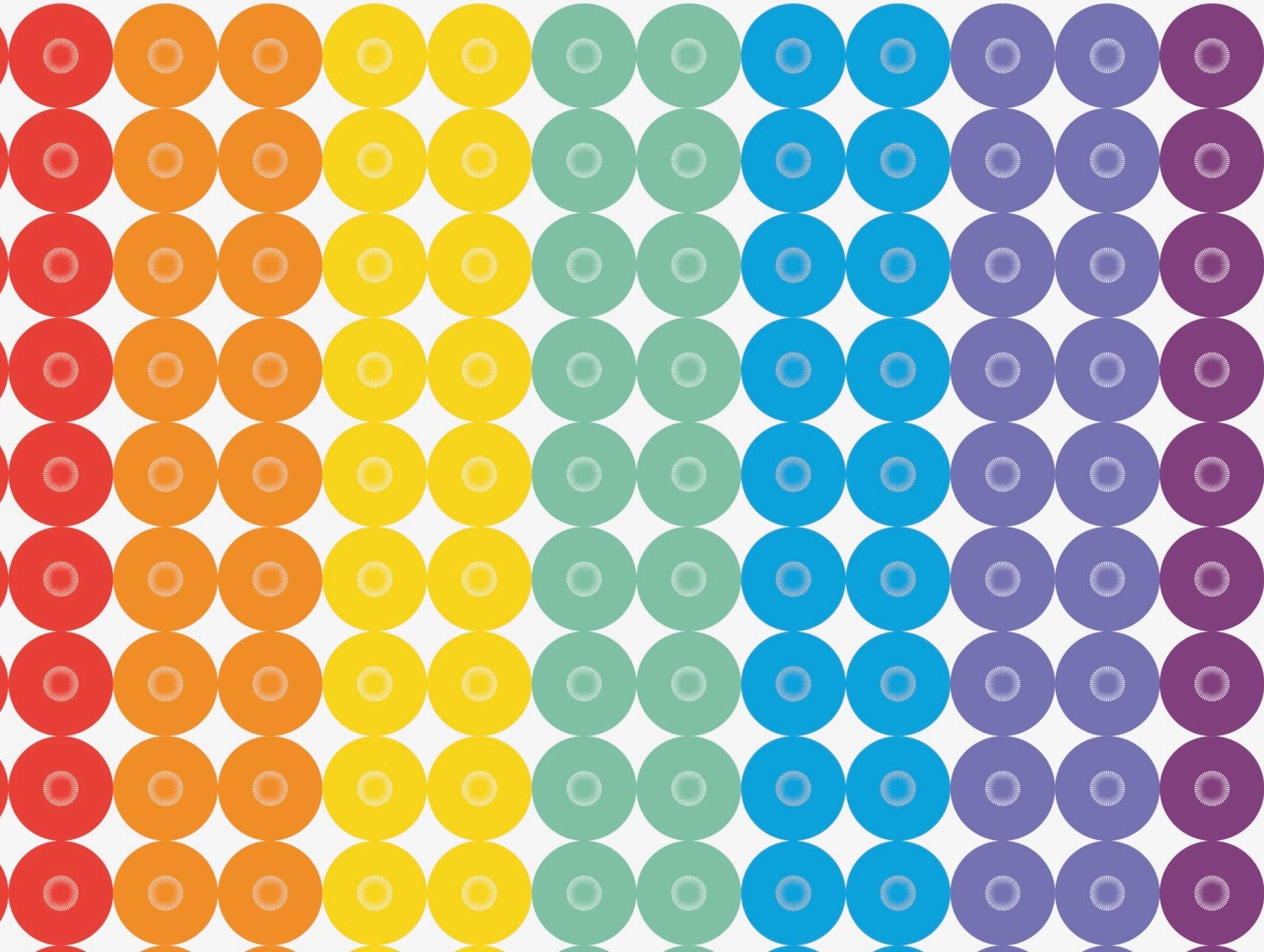 Rainbow Circle Printable Wall Art Rainbow Flag Poster Colorful ...