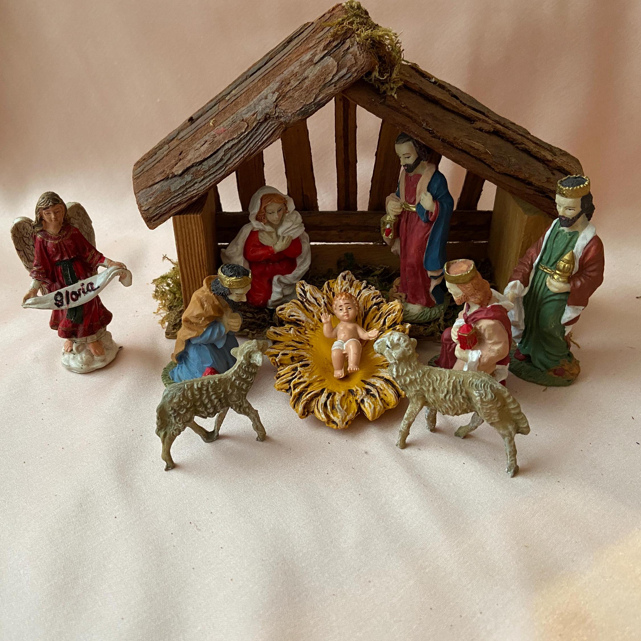 11 piece porcelain nativity set - Etsy 日本