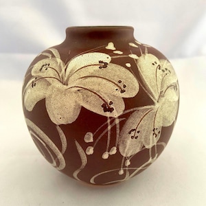 Scheurich 20 Germany Vase, Vintage West German Pottery Scheurich