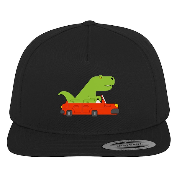 Dino in Auto - Dino Dinosaurier Trex Cap niedlicher Dino Baumwollmütze Snapback