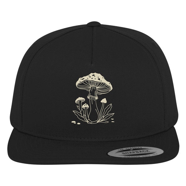 Fliegenpilz Fungi Champinion Liebhaber Cap - Goblincore Cottagecore Pilze Mushroom Grafik Ilustración Magische Pilze Cap Snapback