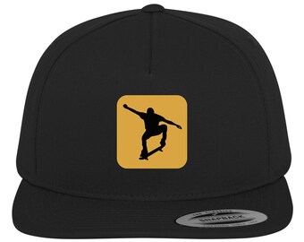 Skater Mütze Skater Cap Kopfbedeckung Skater Kleidung Clipart Skater Geschenk Skater Art Skater Aesthetic Skatermotiv Snapback