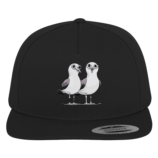 Möwen am Meer Vogel Stampa Lustige Cap Ostsee Nordsee Vögel Snapback