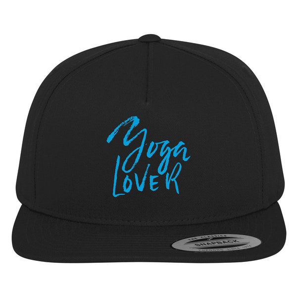 Yoga Kleidung Yoga Liebhaber Mütze - Schrift Yoga Spruch - dekoratives Yoga Accesoire - Yogalehrer Geschenk - Logo Yoga Motiv Art Snapback