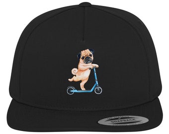 Lustige Mopsliebhaber Kappe - Mops Hundeliebhaber Mütze - Mopshund Hundebesitzer Frauchen Herrchen Hundemotiv Mops Kappe Mütze Snapback