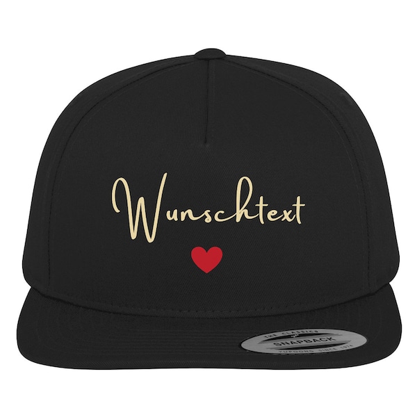 Personalisierbares Geschenk dein Nom Texte Schriftzug - Geschenk für Sie und Ihn - Tochter, Ehemann, Ehefrau, Schwester, Mutter, Snapback