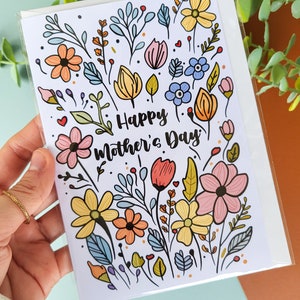 Klappkarte Muttertag Happy Mothersday