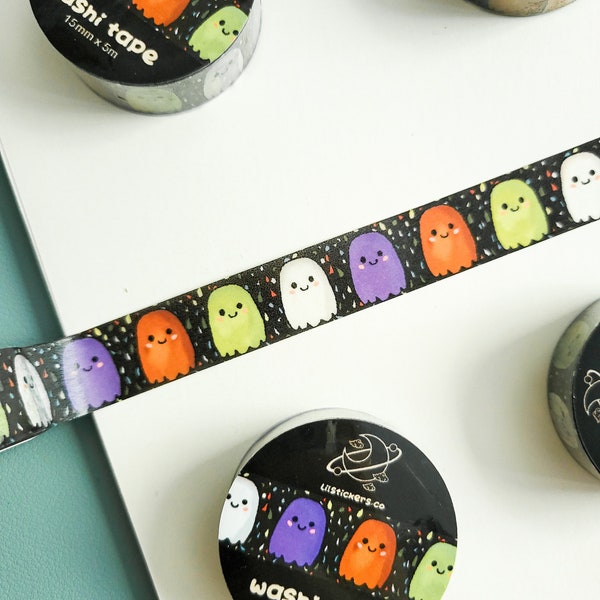 WashiTape Halloween Gespenster 15mm x 5m