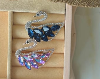 Broche de cisne – Elegante broche de cisne – Joyería Balletcore – Regalo para ella