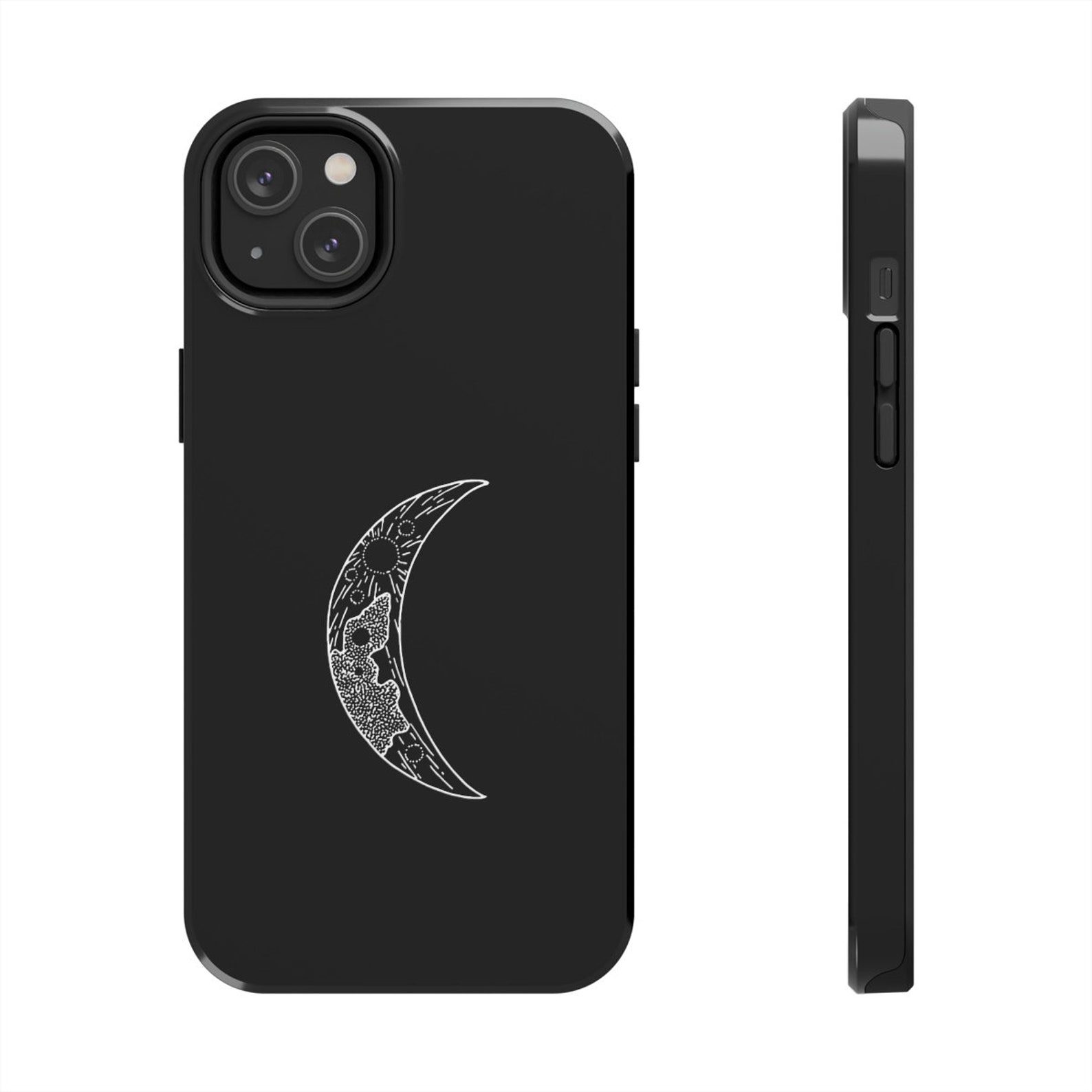 Matching Couple Phone Cases the Sun and Moon for iPhone 14 Plus 14 Pro