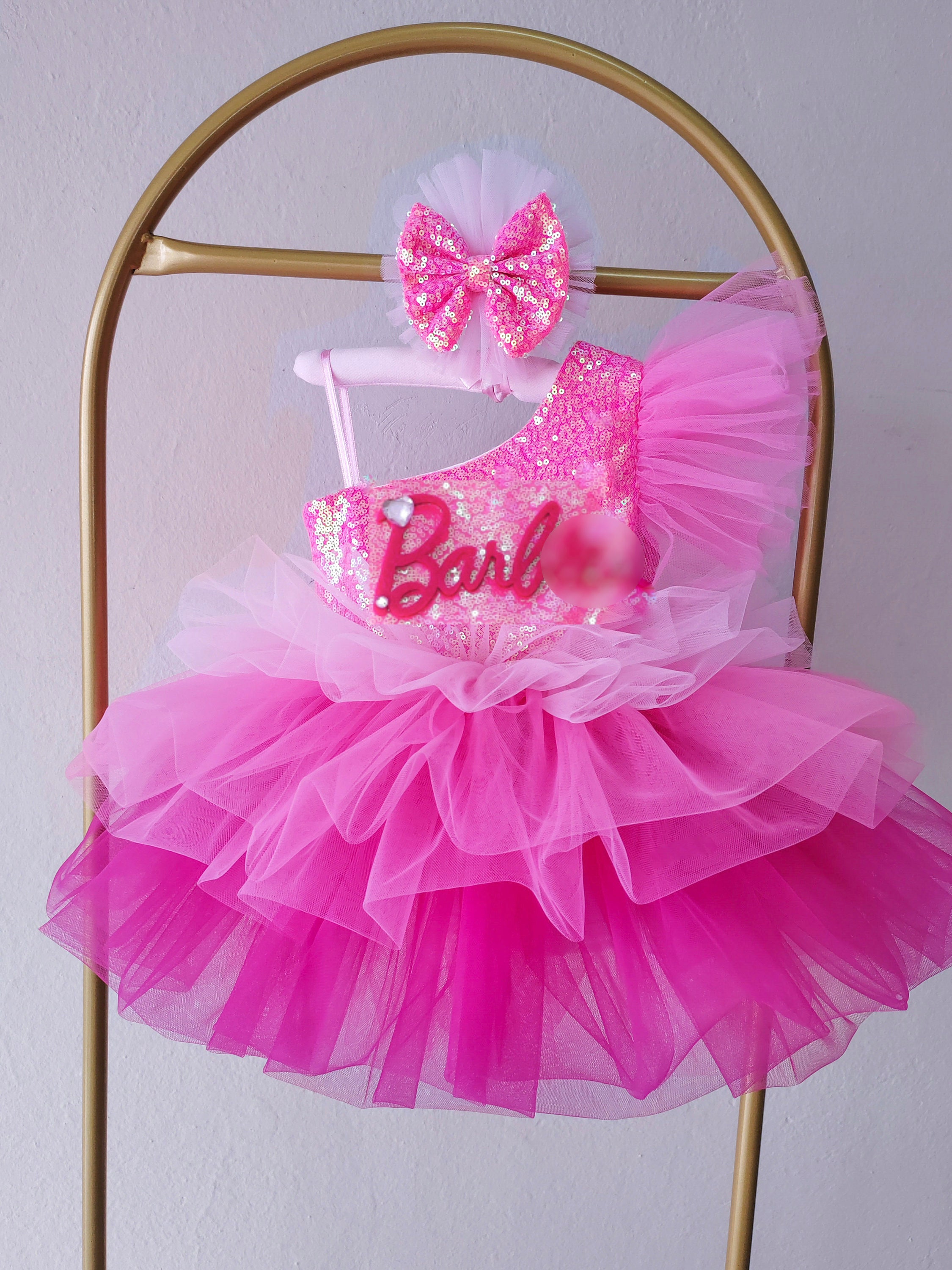 Buy Barbie Birthday Outfit for Girls Online In India -  India