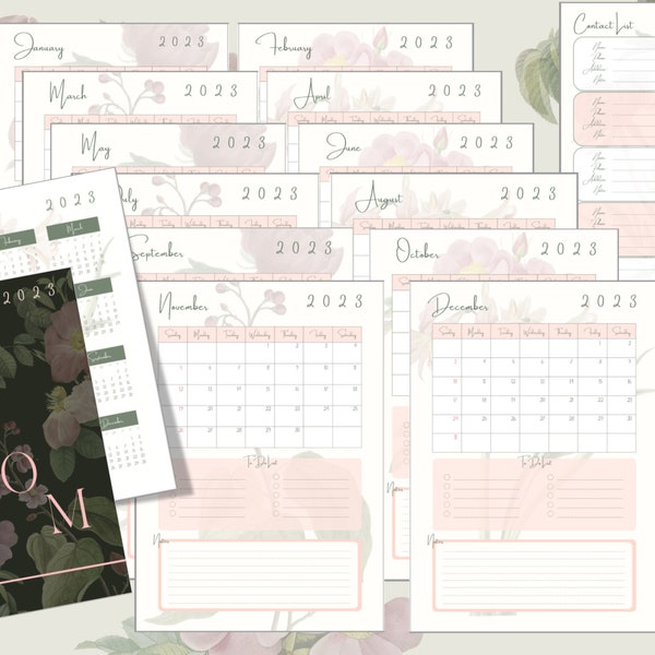 A3 Weekly Dashboard Etsy Canada