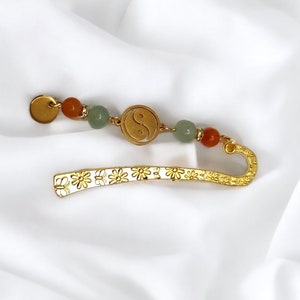 Natural stone bookmark