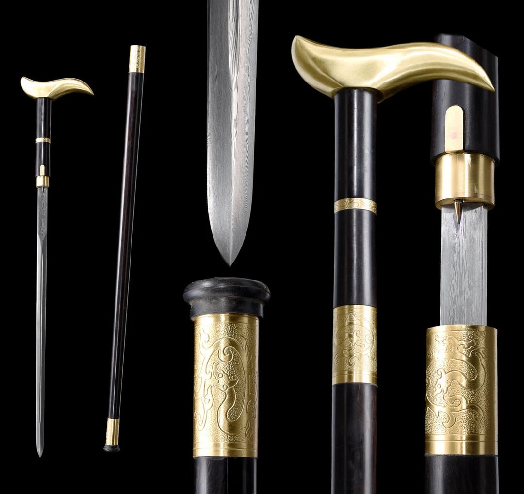 Cane Stick, Walking Stick, Top Quality Wood, Handmade, Gift for Him - Etsy