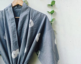 Tie & Dye Kimono | Ombre Dye Kimono | Bathrobe Lounge Wear | Night Wear Robe Cotton | Kimono robe Beach cover up | Gift for bridesmaid