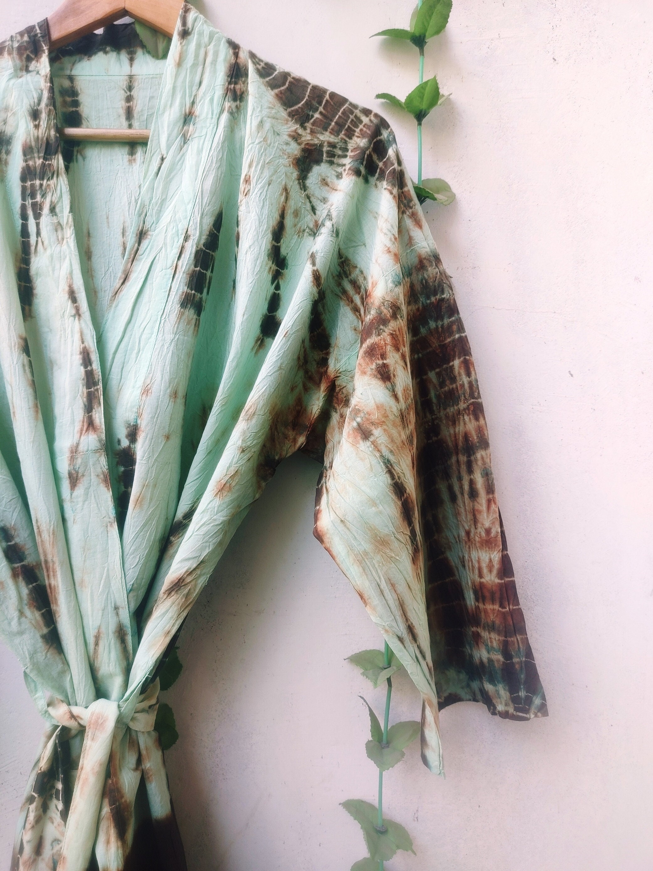 Kimono Jane Tie Dye Sand/Beige