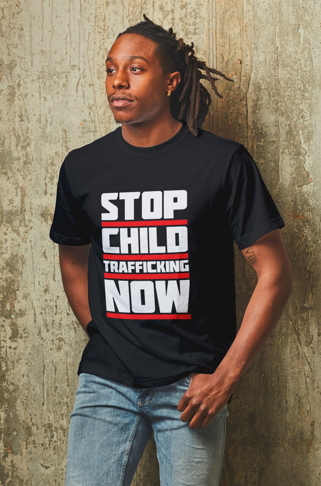 Stop Child Trafficking Now Human Rights Shirt Etsy