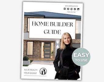 Home Builder Guide, New Construction Buyer Guide for Real Estate Agents, New Building Timeline, New Construction Buyer Presentation Template