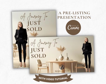 Pre-listing Presentation, Real Estate Seller Presentation, Real Estate Presentation Templates, Home Seller Guide, Real Estate Marketing