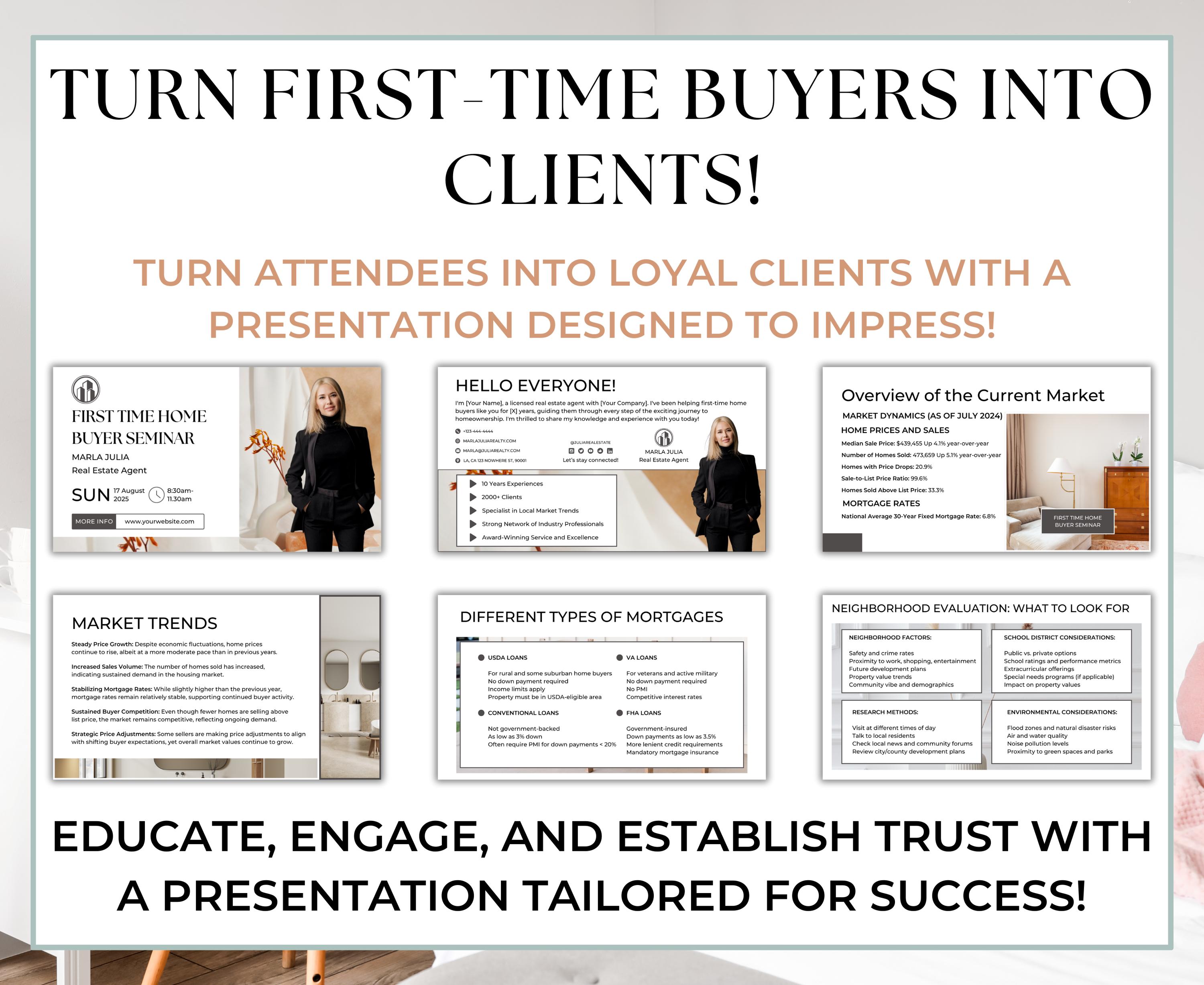 Home Buyer Seminar Presentation, First Time Home Buyer Workshop ...