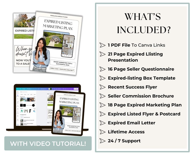 Expired List Layout Expired Listing Kit for Real Estate, Expired Listing Presentation ...
