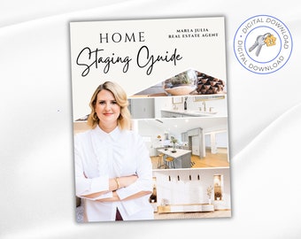 Staging Guide for Real Estate, Cost of Staging, Showing Checklist for Real Estate, Home Seller Guide, Getting House Ready to Sell Checklist