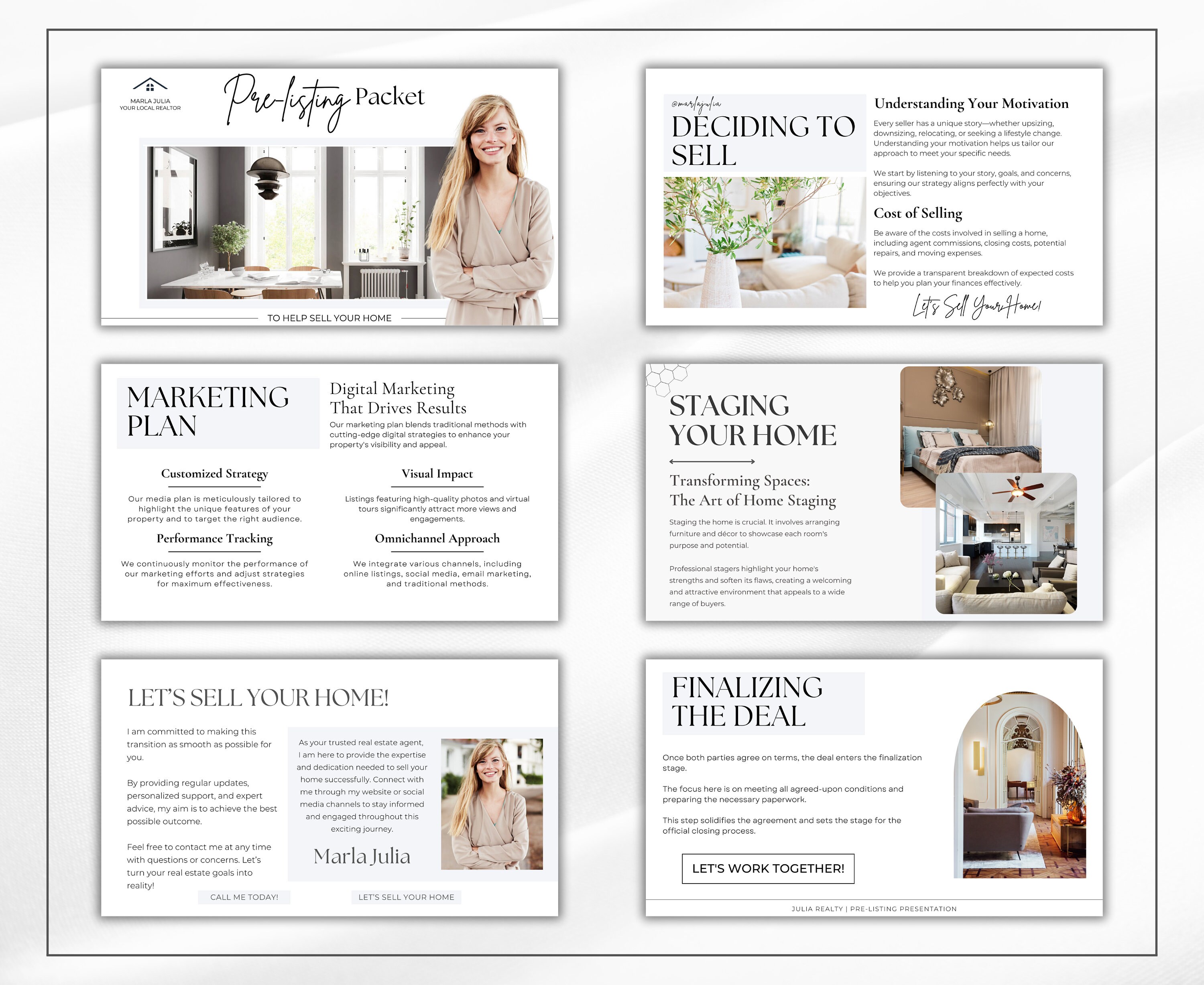 Pre Listing Packet Examples Pre-listing Packet for Real Estate, Seller Pre-listing Presentation for ...