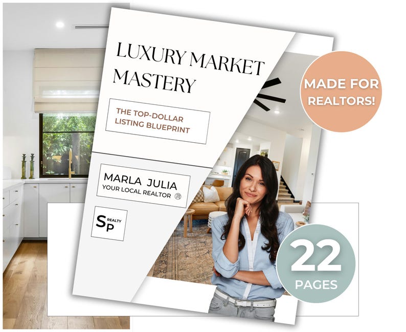 Luxury Home Listing Presentation, Luxury Real Estate Presentation for ...