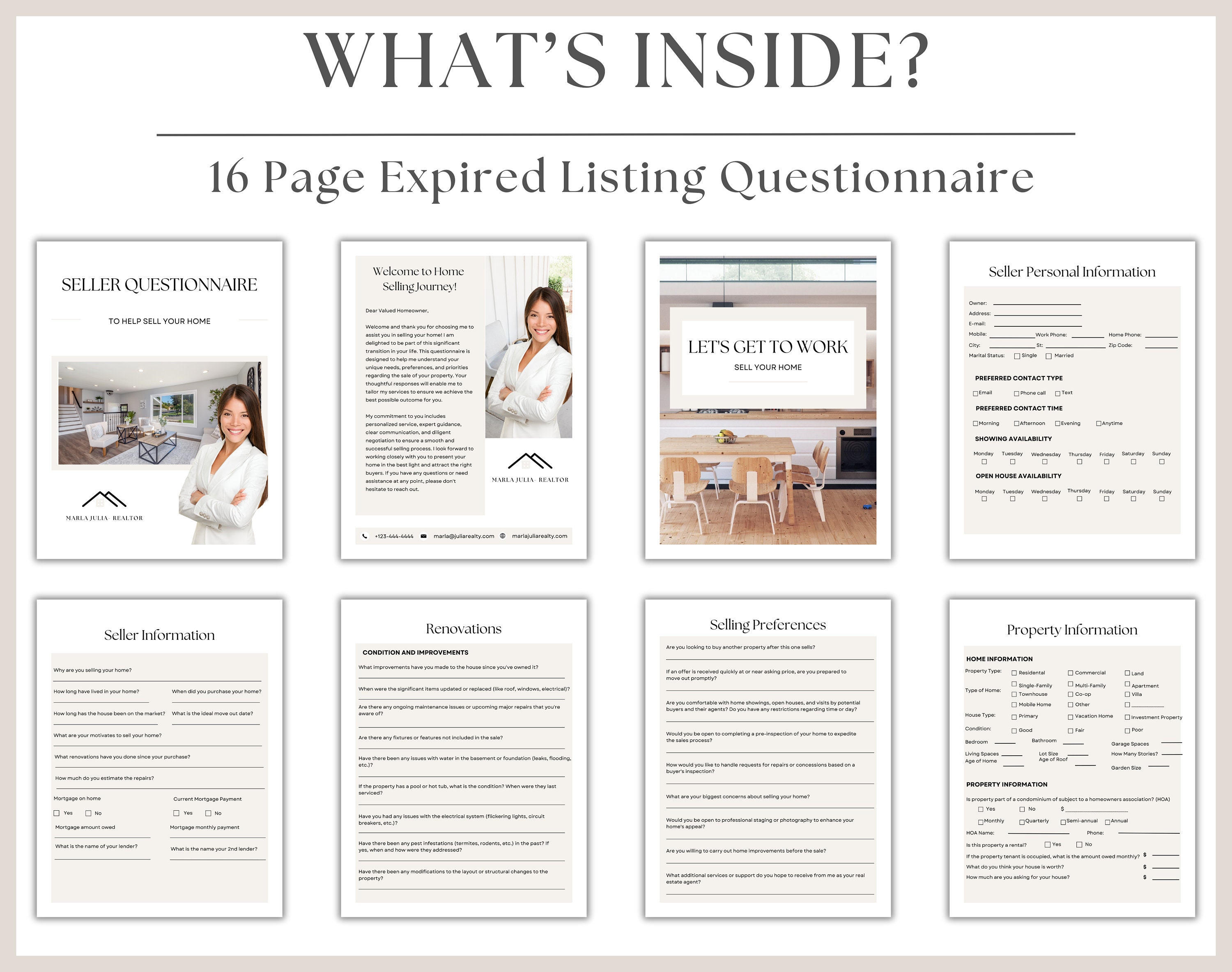 Expired Listing Packet.pdf Expired Listing Guide, Expired Listing Presentation for Real Estate ...