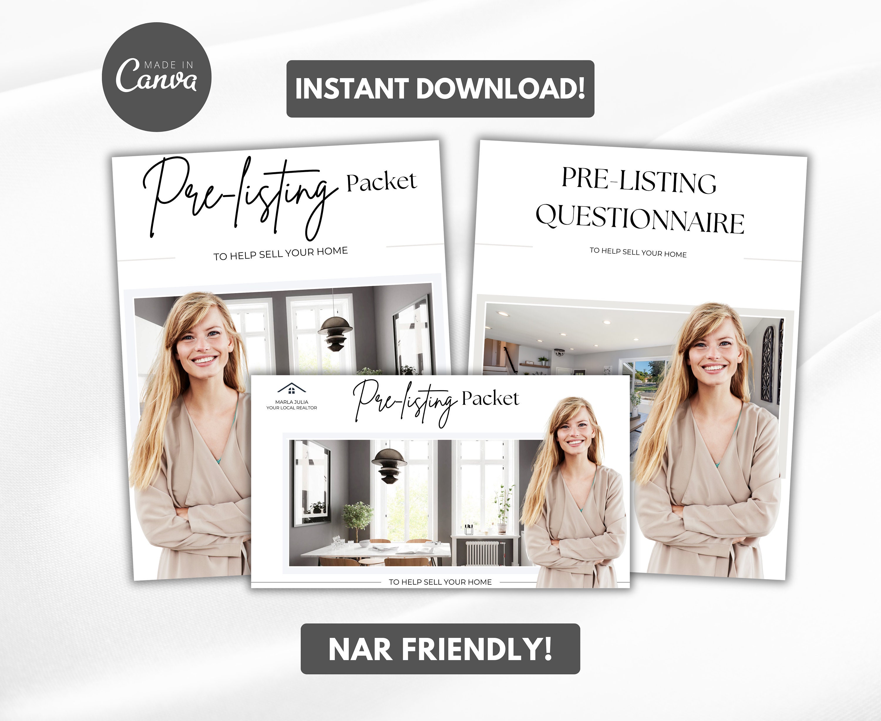 Pre Listing Packet Examples Pre-listing Packet for Real Estate, Seller Pre-listing Presentation for ...