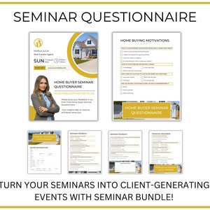 First Time Home Buyer Seminar Presentation, Buyer Seminar Bundle, NAR ...