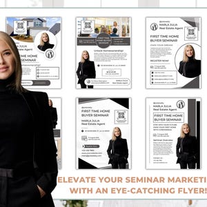 Home Buyer Seminar Flyer, First Time Home Buyer Seminar Invitation ...