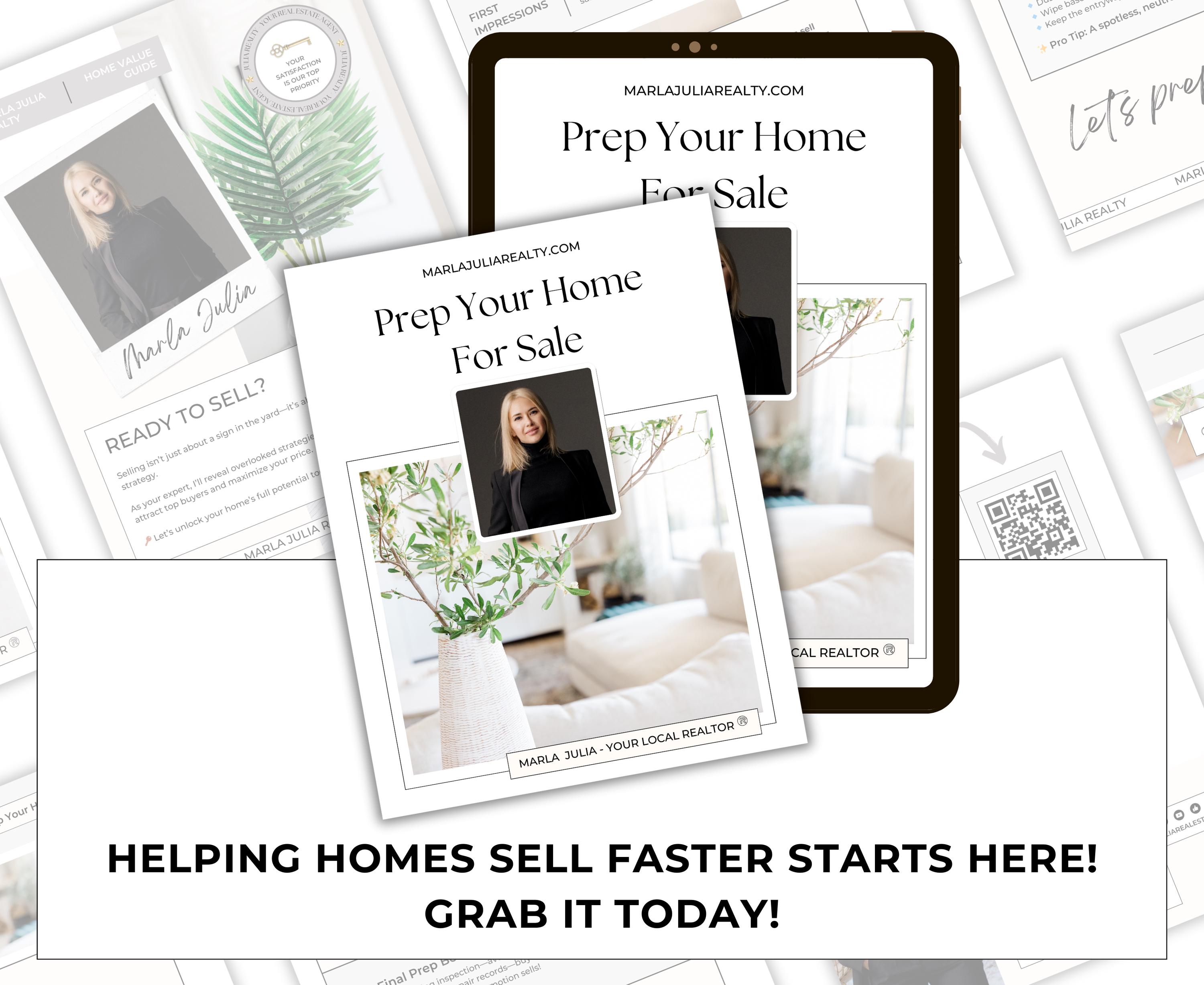 Preparing Home for Selling Guide, Home Prep Guide for Real Estate ...