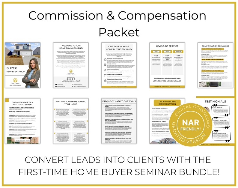 First Time Home Buyer Seminar Presentation, Buyer Seminar Bundle, NAR ...