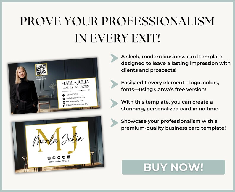 Stylish agent business card template mockup, showcasing its versatility for real estate professionals in need of modern, sleek, and professional branding materials.