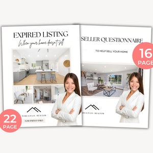 Expired Listing Guide, Expired Listing Presentation for Real Estate, Expired Listing Package, Seller Presentation for Expired Listing