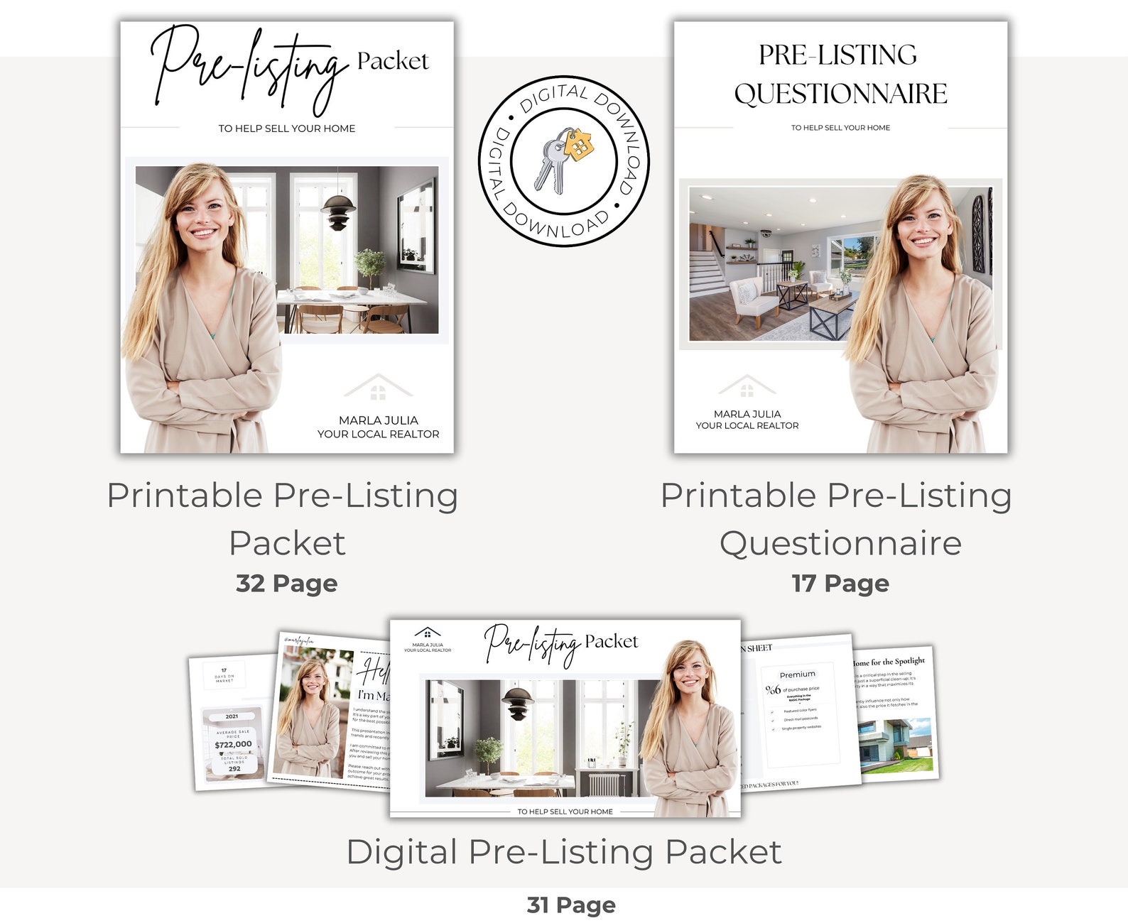 Pre Listing Packet Examples Pre-listing Packet for Real Estate, Seller Pre-listing Presentation for ...