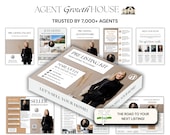 Pre-listing Kit for Real Estate Agent, Pre-listing Presentation, CMA Box Cover, Just Listed Flyer Seller, Questionnaire, Seller Commission