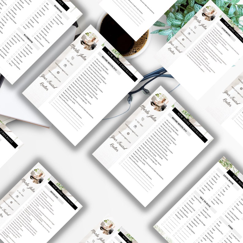 New Home Checklist and First Home Essentials Checklist Etsy