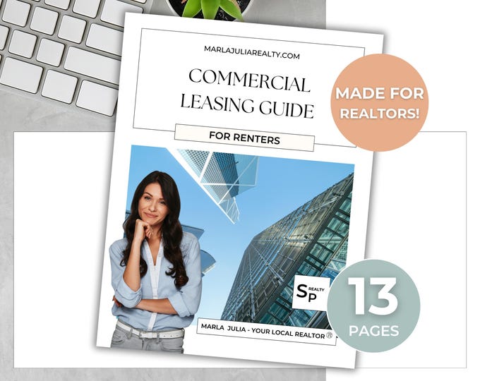 Lease Guide | Editable Packet for Realtors | Leasing Agent | 18 Page ...