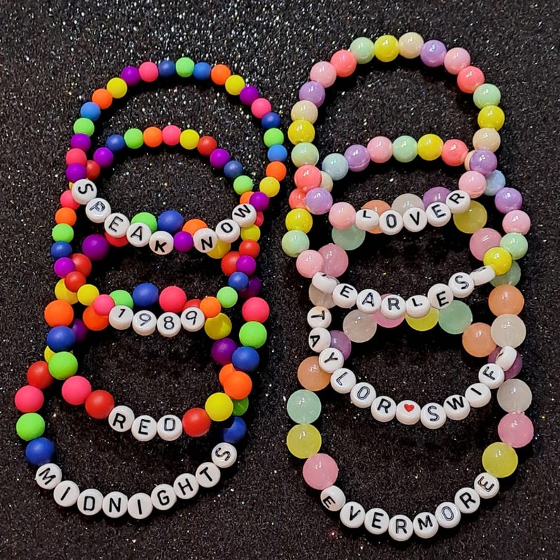 Eras Tour Friendship Bracelets Eras Tour Album Bracelets Etsy