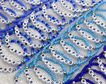 Custom Personalised Handmade Chevron Friendship Bracelet