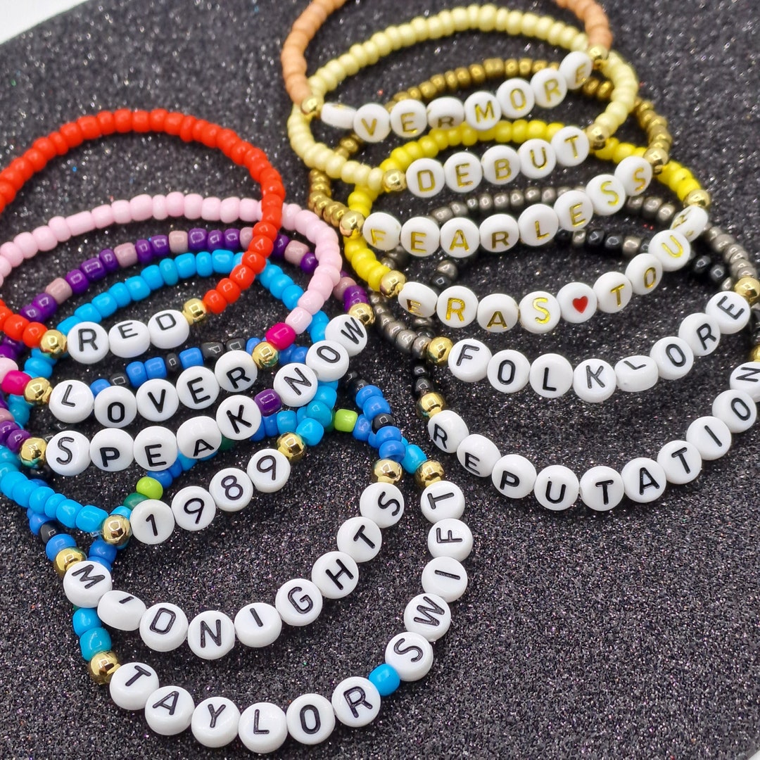 Eras Tour Friendship Bracelets Eras Tour Album Bracelets - Etsy