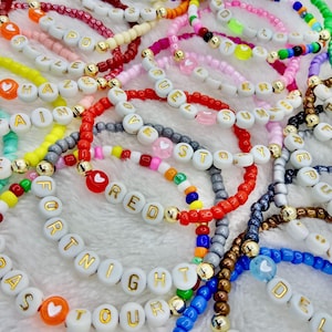 Eras Tour Friendship Bracelets/Eras Tour /Album Bracelets /Friendship Bracelets/TS Bracelet/TS Accessories/Friendship Exchange Bracelet